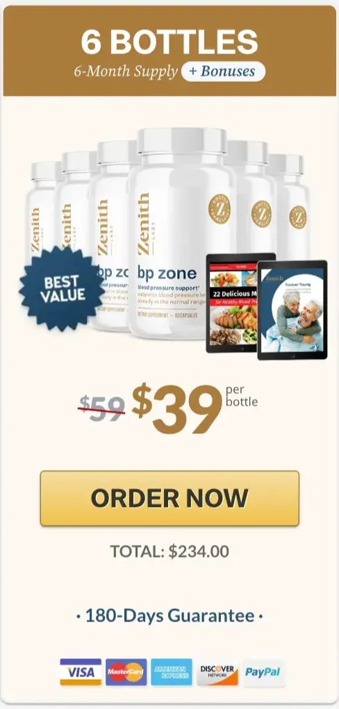 BP Zone Buy 6 Bottles