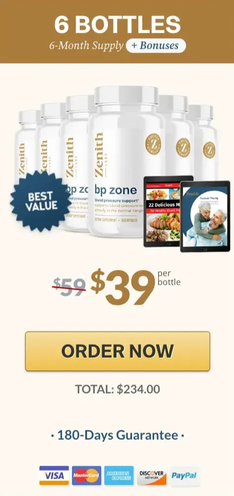 BP Zone Buy 6 Bottles