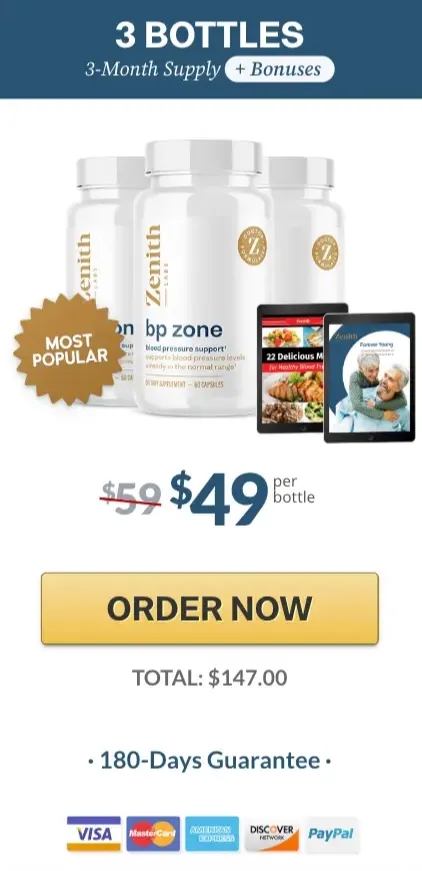 BP Zone Buy 3 Bottles